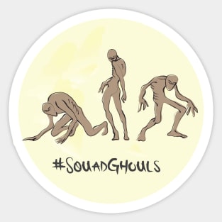 #SquadGhouls Sticker